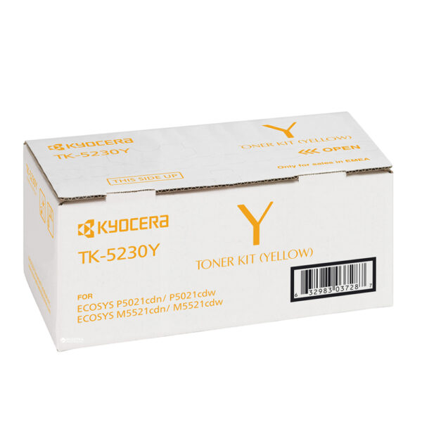 0012075 kyocera ecosys m5521mfpp5021 toner hc yellow tk 5230y 0 4